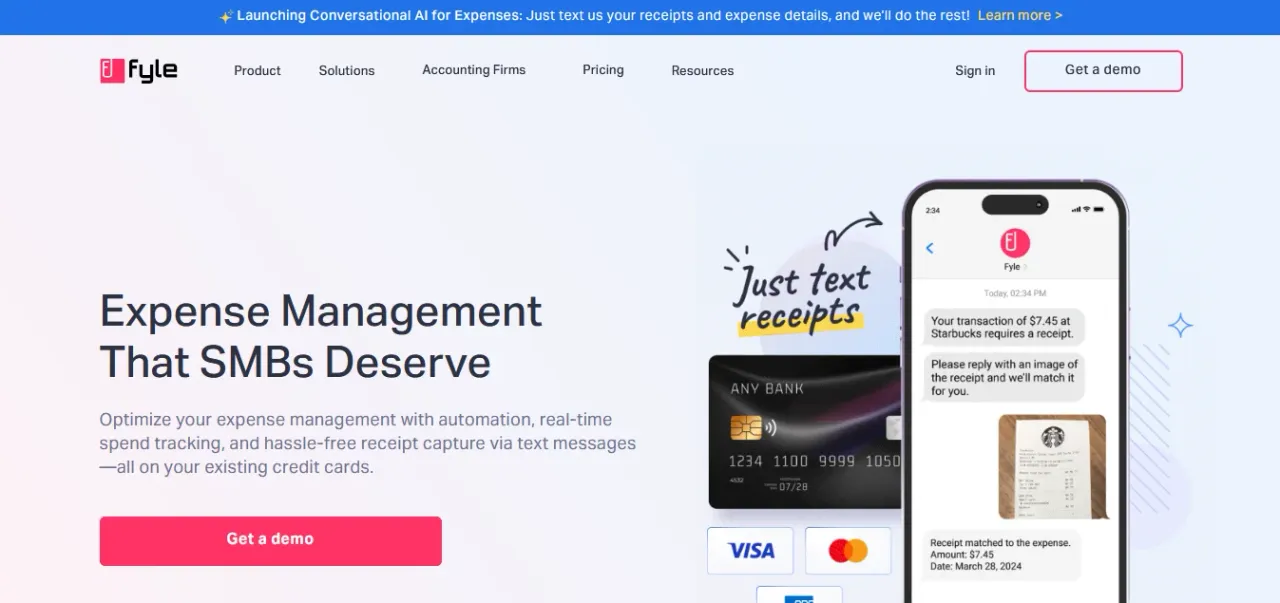 Fyle — HubSpot landing page from Figma